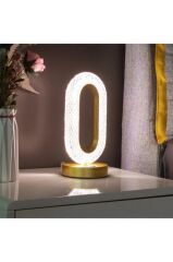 LW-20 Şarjlı Kristal Elmas Masa Lambası Dokunmatik Romantik Akrilik Led Gece Lambası