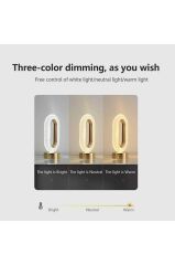 LW-20 Şarjlı Kristal Elmas Masa Lambası Dokunmatik Romantik Akrilik Led Gece Lambası