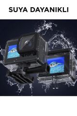 Torima Sj4000 Dual Lens Screen Wifi 4k Aksiyon Kamerası Siyah