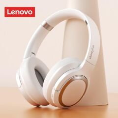 Lenovo Thinkplus TH40 Kablosuz Bluetooth Kulaküstü Kulaklık Beyaz