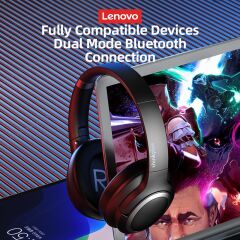 Lenovo Thinkplus TH40 Kablosuz Bluetooth Kulaküstü Kulaklık Beyaz