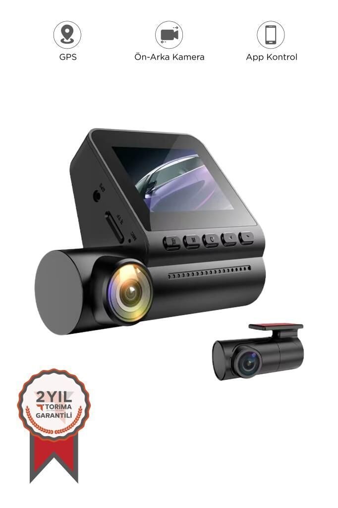 Torima TA-07 Ön 4K Arka 1080P Kameralı 4in1 Gece Görüşlü,GPS,WİFİ,Park Modu,Geri Görüş Araç Kamerası