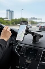 Araç İçi Telefon Tutucu Çok Amaçlı Magnetic Car Holder JX-005 Siyah