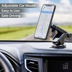 Torima JX-005 Siyah Çok Amaçlı Magnetic Car Holder Araç İçi Telefon Tutucu