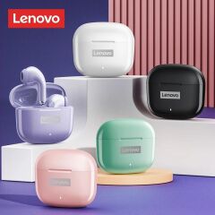 Lenovo Lp40 Pro Livepods Tws Bluetooth 5.0 Kablosuz Kulaklık Pembe