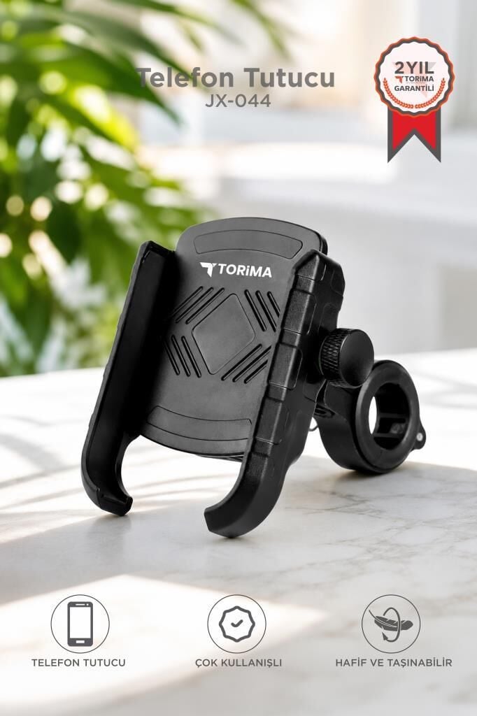 Telefon Tutucu Motor Motosiklet ve Bisiklet Çok Amaçlı Tutucu JX044 Siyah