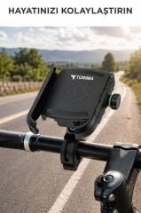 Telefon Tutucu Motor Motosiklet ve Bisiklet Çok Amaçlı Tutucu JX044 Siyah