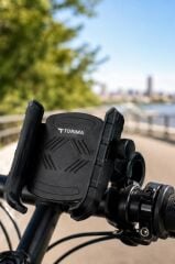 Telefon Tutucu Motor Motosiklet ve Bisiklet Çok Amaçlı Tutucu JX044 Siyah