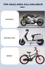 Motor ve Bisiklet Telefon Tutucu JX-044 Siyah