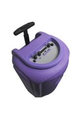 Torima KTS-2111 Mor RGB Ledli Mikrofonlu Tekerlekli Bluetooth Hoparlör Speaker