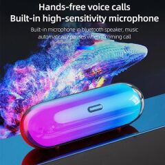 Lenovo TS40 PRO Kablosuz Renkli Taşınabilir Bluetooth Hoparlör