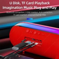 Lenovo TS40 PRO Kablosuz Renkli Taşınabilir Bluetooth Hoparlör