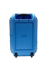 Torima KTS-2111 Mavi RGB Ledli Mikrofonlu Tekerlekli Bluetooth Hoparlör Speaker