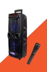 KTS-1743 Uzaktan Kumandalı Ve Mikrofonlu Karaoke Bluetooth Hoparlörü