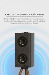 Torima Kablosuz Hoparlör 24W 3000mAh Taşınabilir Ayaklı Speaker D67 Gri