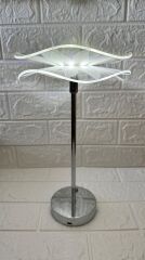 Ayçiçek Kristal Elmas Masa Lambası Led Işıklı Şarjlı Dokunmatik Akrilik Gece Lambası LW17