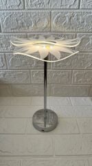 Ayçiçek Kristal Elmas Masa Lambası Led Işıklı Şarjlı Dokunmatik Akrilik Gece Lambası LW17