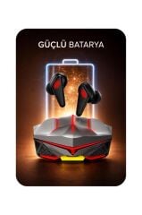 Bluetooth Kulaklık Kulak İçi Led Işıklı Oyuncu Kulaklık K98 Siyah