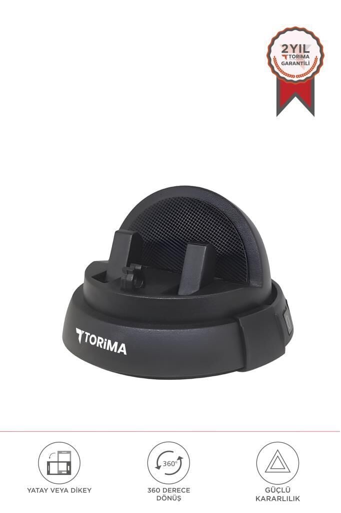 Torima JX-059 Siyah 360 Derece  Dönebilen Numaratörlü Güçlü Araç İçi Telefon Tutucu