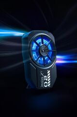 Torima ACC-10 Şarjlı Cep Telefonu Soğutma Fanı Gamer Oyuncu Radyatör Soğutucu Siyah