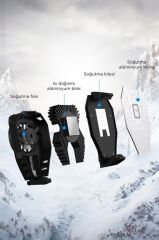 Kablolu Cep Telefon Soğutucu Oyuncu Radyatör Soğutma Fanı ACC-30 Siyah