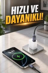 Torima Şarj Kablosu Usb to Type-C Data Kablo U18 Siyah