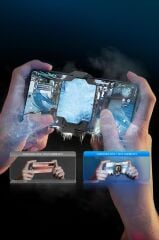 Kablolu Cep Telefon Soğutucu Oyuncu Radyatör Soğutma Fanı F25 Siyah