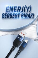 Şarj Kablosu Usb to Lightning Data Kablo U18 Siyah