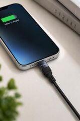 Şarj Kablosu Usb to Lightning Data Kablo U18 Siyah