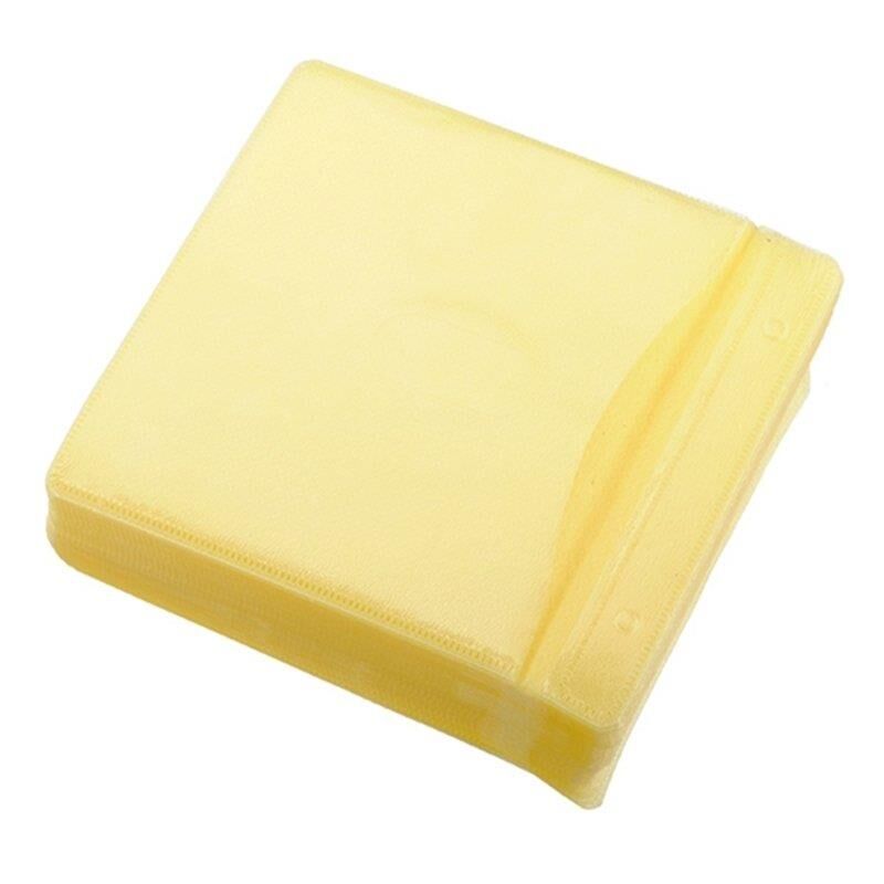 Cd Dvd Zarfları Çift Yönlü 100'lü Paket Sarı