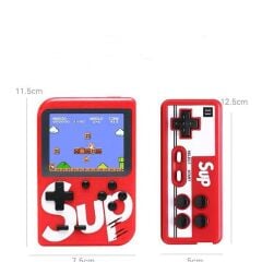 Mini Atari 400 Nostaljik Oyunlu Çift Kollu GC01 Mavi