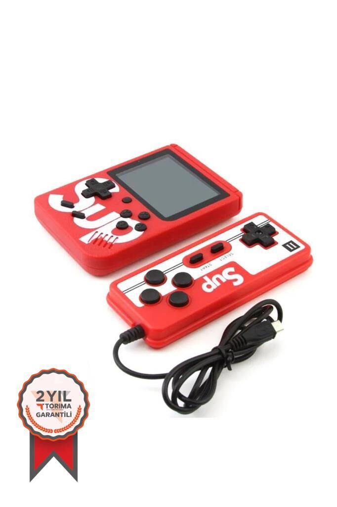 Torima GC-01 Çift Kol 400 Nostalji Oyunlu Mini Atari Kırmızı