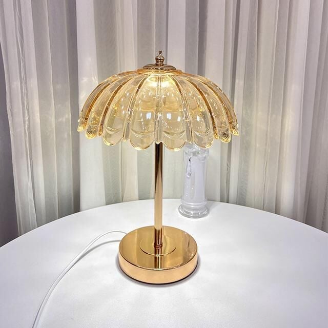 LW-13 Gold Abajur Kristal Elmas Masa Lambası Kumandalı Romantik Akrilik Led Gece Lambası