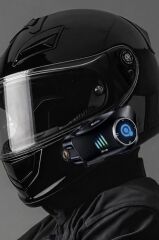 Bluetooth Motosiklet Kask Kulaklığı Intercom 32GB SD Kartlı Helmet Q28 Siyah