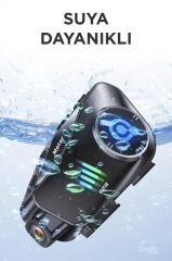 Torima Q28 Helmet Intercom +32GB SD Kartlı Bluetooth Motorsiklet Kask Kulaklığı İnterkom