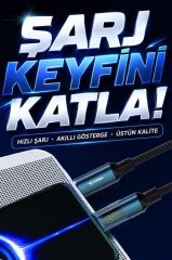 Torima Şarj Kablosu Type-C to Type-C 60W Data Kablo U22 Siyah