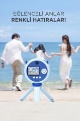 Dijital Fotoğraf Makineleri IPS Ekran Çocuk Kamerası Video Makinesi 1080P S8 Mavi
