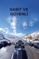 Torima JX-062 Siyah Plastik Motosiklet Telefon Tutucu