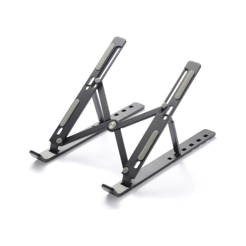 Torima JX-18 Siyah Laptop Stand MacBook Notebook Katlanabilir Taşınabilir Metal Standı Siyah
