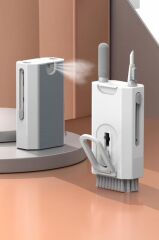 Torima MCB-01 Sprey Depolu 8in1 Bilgisayar ,Klavye ,Kulaklık ,Mouse ,Ekran ,Telefon Temizleme Fırça Seti