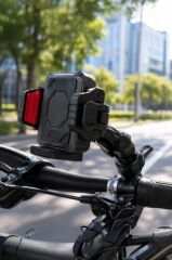 Telefon Tutucu 360 Derece Dönebilen Motorsiklet Oto Aksesuarları JX063 Siyah