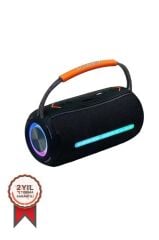 Torima Booms Box 360 Taşınabilir Rgb Ledli Bluetooth Hoparlör Usb-Tf Siyah