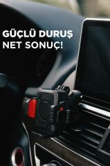 Telefon Tutucu 360 Derece Dönebilen Motorsiklet Oto Aksesuarları JX063 Siyah