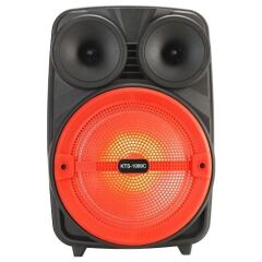 Torima KTX-1089C BT/USB/TF/FM/Led Işıklı Bluetooth Hoparlör Siyah