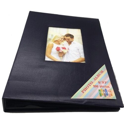 Fotoğraf Albümü 200'lük 5X7 (13X18) Albüm Lacivert