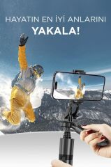 Tripod Kumandalı 153CM Android Ios Go Pro Uyumlu Selfie Çubuğu L16