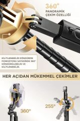 Torima L16 Çok Amaçlı Tripod Selfie Kumandalı 153 Cm Anroid İos Go Pro Uyumlu