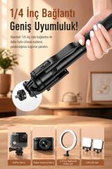 Tripod Kumandalı 153CM Android Ios Go Pro Uyumlu Selfie Çubuğu L16