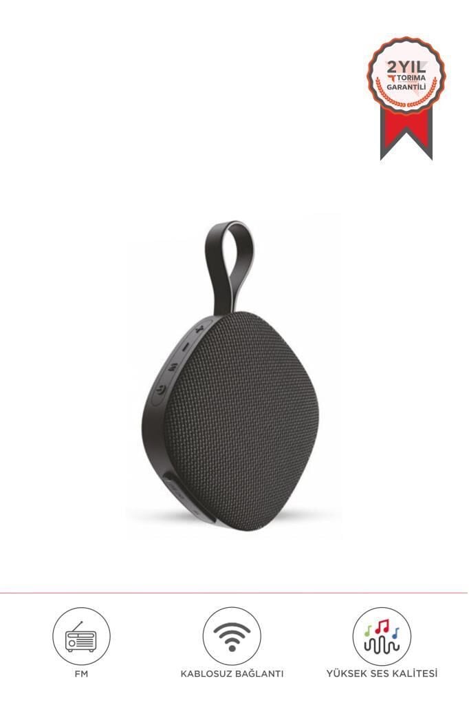 Bluetooth Hoparlör Taşınabilir Kablosuz Speaker KTS-2119 Siyah