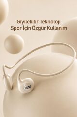 Bluetooth Kulaklık Kulak İçi Boyuna Asılabilir Kablosuz Kulaklık XT95II Siyah